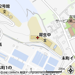 金沢市立犀生中学校周辺の地図