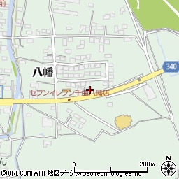 長野県千曲市八幡5864周辺の地図