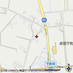 栃木県芳賀郡市貝町赤羽824-2周辺の地図