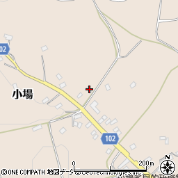 茨城県常陸大宮市小場1204-2周辺の地図