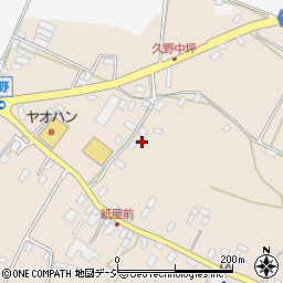 栃木県鹿沼市久野753周辺の地図