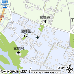 群馬県渋川市白井736周辺の地図