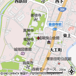 本井クリーニング店周辺の地図