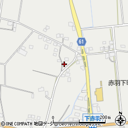 栃木県芳賀郡市貝町赤羽818-1周辺の地図