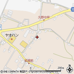 栃木県鹿沼市久野770周辺の地図