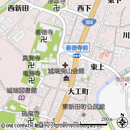 富山県南砺市城端479-1周辺の地図