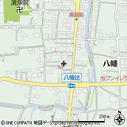 長野県千曲市八幡辻周辺の地図