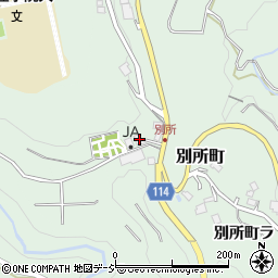 蕎麦宮川周辺の地図