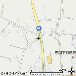 栃木県芳賀郡市貝町赤羽3673-1周辺の地図