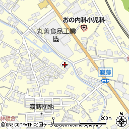 長野県千曲市寂蒔周辺の地図