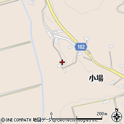 茨城県常陸大宮市小場1258周辺の地図
