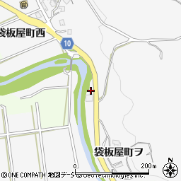 石川県金沢市袋板屋町ホ周辺の地図