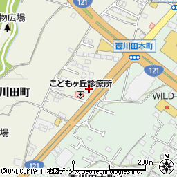 栃木県宇都宮市西川田町177周辺の地図