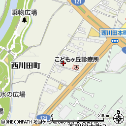栃木県宇都宮市西川田町183周辺の地図