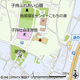 渋川市立こもち幼稚園周辺の地図