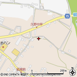栃木県鹿沼市久野775周辺の地図
