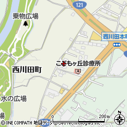 栃木県宇都宮市西川田町182周辺の地図