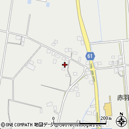 栃木県芳賀郡市貝町赤羽816-12周辺の地図