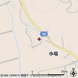 茨城県常陸大宮市小場1260-1周辺の地図