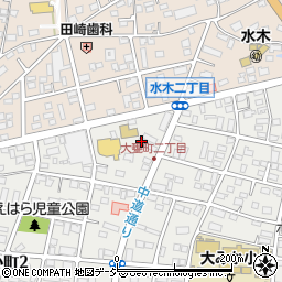 カーサおおみかＡ周辺の地図