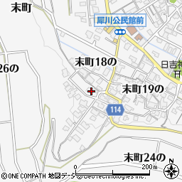 石川県金沢市末町１８の周辺の地図