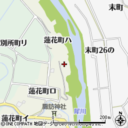 石川県金沢市蓮花町ハ周辺の地図