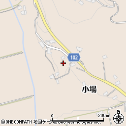 茨城県常陸大宮市小場1228-3周辺の地図