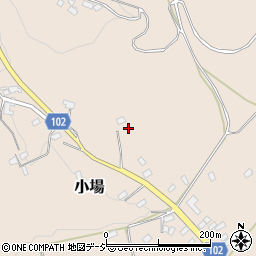 茨城県常陸大宮市小場1033-1周辺の地図