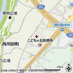 栃木県宇都宮市西川田町179周辺の地図