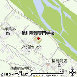 渋川看護専門学校周辺の地図