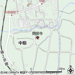 長野県千曲市八幡434周辺の地図
