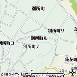 石川県金沢市別所町ル周辺の地図