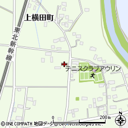 上横田町公民館周辺の地図