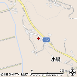 茨城県常陸大宮市小場1230-1周辺の地図