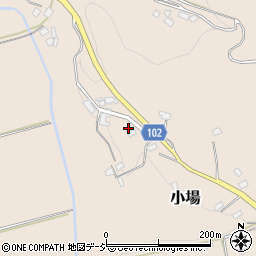 茨城県常陸大宮市小場1230周辺の地図