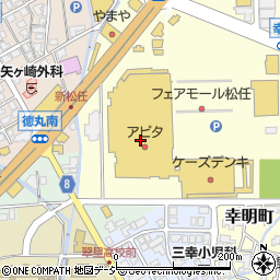 ドトールコーヒーショップ アピタ松任店周辺の地図