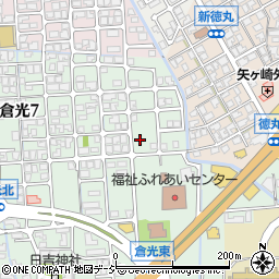 石川県白山市倉光8丁目18周辺の地図