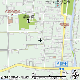 長野県千曲市八幡3385周辺の地図