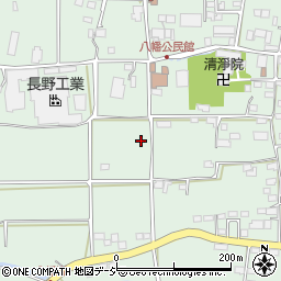 長野県千曲市八幡新宿3421-4周辺の地図