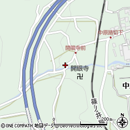 長野県千曲市八幡245周辺の地図
