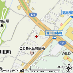 栃木県宇都宮市西川田町245周辺の地図