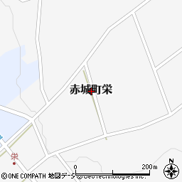 群馬県渋川市赤城町栄周辺の地図