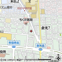 石川県白山市倉光6丁目24周辺の地図