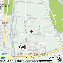 長野県千曲市八幡新宿6034-1周辺の地図
