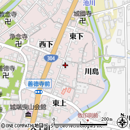 竹部川魚店周辺の地図