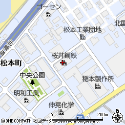 桜井鋼鉄株式会社　金沢支店周辺の地図