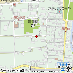 長野県千曲市八幡3383周辺の地図
