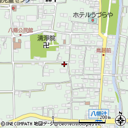 長野県千曲市八幡3384周辺の地図