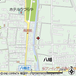 長野県千曲市八幡新宿6004-2周辺の地図