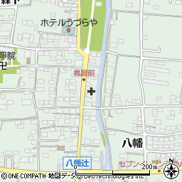 長野県千曲市八幡3341周辺の地図